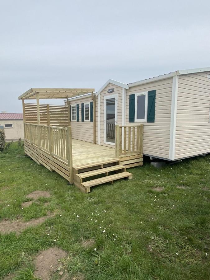 Camping Le Phare D Opale Mobile Home L07 Le Portel Bagian luar foto